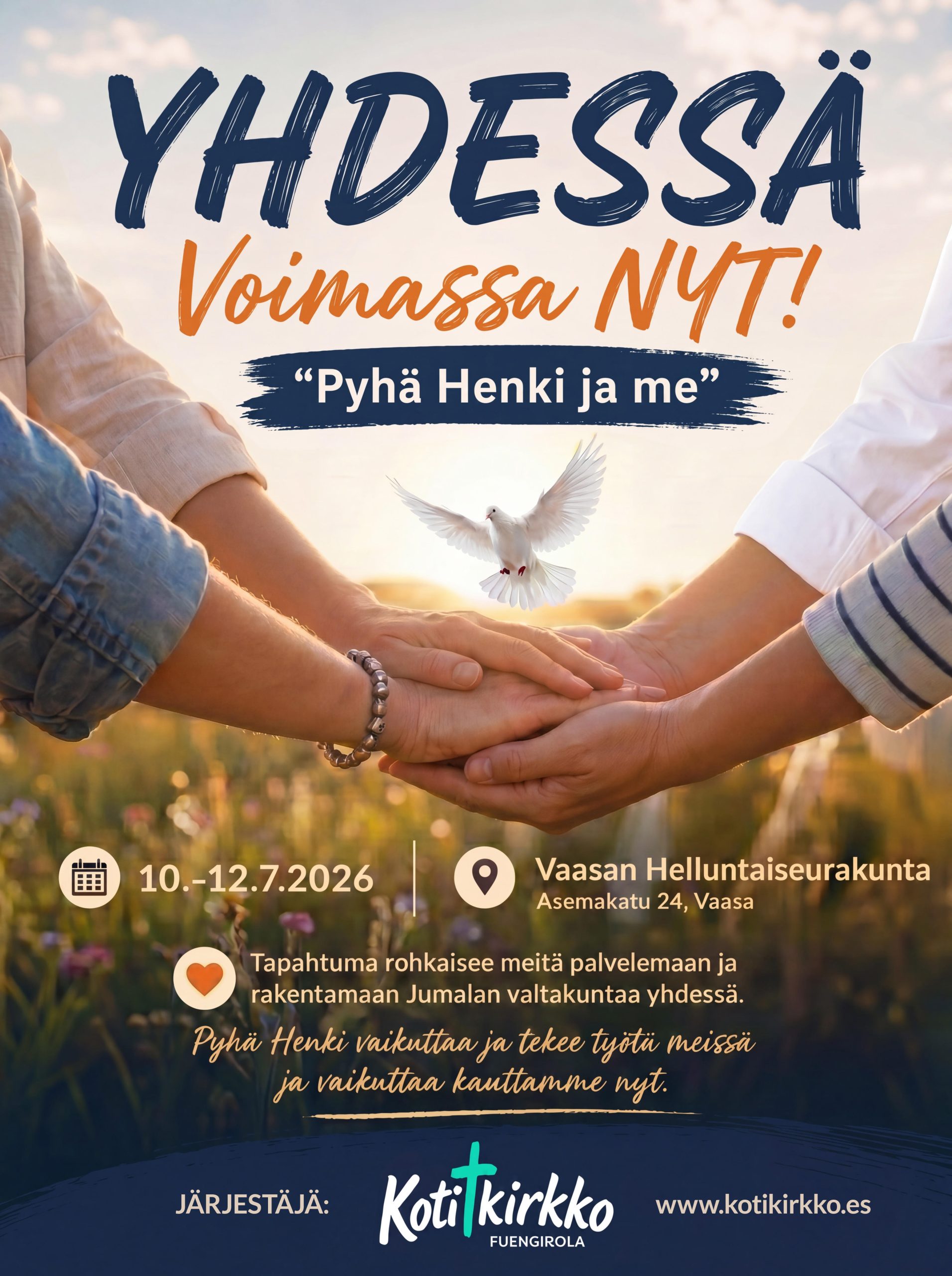 Yhdessä voimassa nyt VAASA